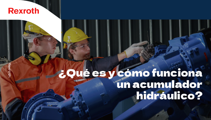 Instalación de un acumulador hidráulico