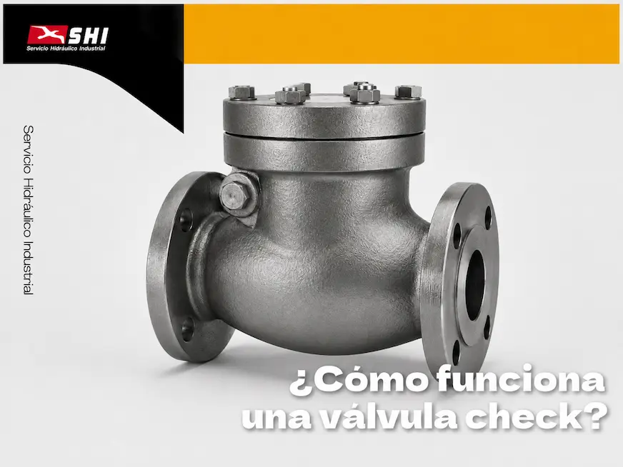 Qué es una válvula check
