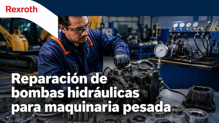 reparacion de bombas hidraulicas para maquinaria pesada